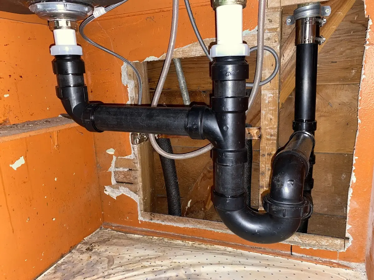 Professional Repiping Services equipment and tools on the job in Mableton